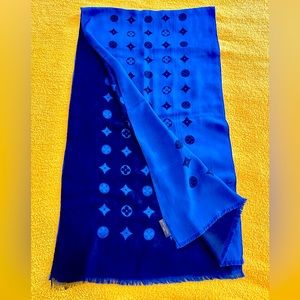 Louis Vuitton wrap stole long silky scarf. Price firm
